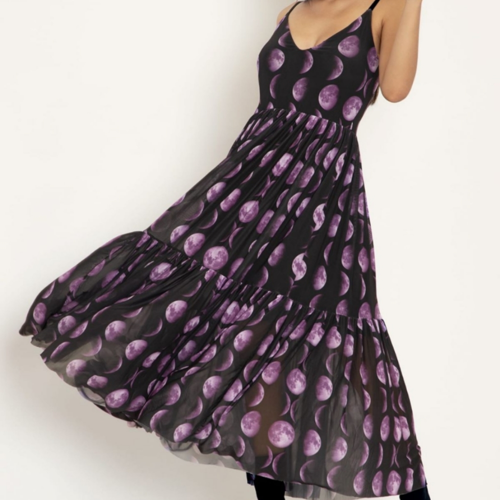ISO LaLuna Sheer Midaxi Dress